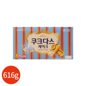 크라운 쿠크다스 케이크 616g