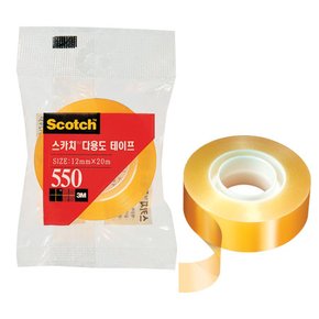 3M 스카치다용도테이프리필 550(12mmx20M)