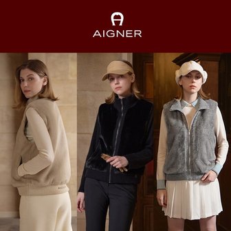 아이그너 [최초가239,000원] 아이그너 AIGNER 23FW FAUX FUR 베스트 여성