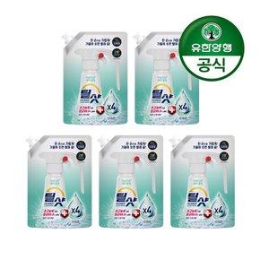 [유한양행]틸샷 초고농축 아름다운 세탁세제 리필 1000mL 5개