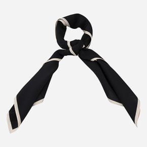 [시흥점] 5F 211 853 801 902 센터드 모노그램 실크 스카프 블랙