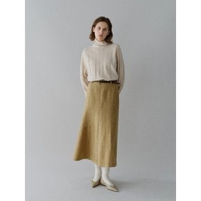 TWW PANEL FLARE SKIRT _2 COLORS