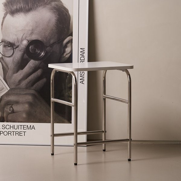 동서가구 글림 미드센츄리 선반형 스툴 DF927262