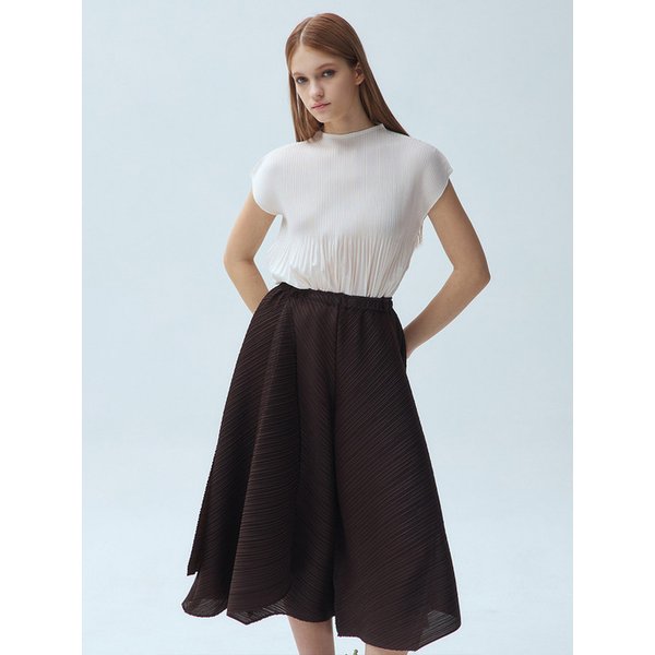 릴렉스 이단 주름 슬리브리스 티셔츠_3colors