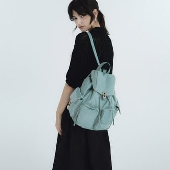 분크 Hey Double Pocket Backpack M (헤이 더블 포켓 백팩 미듐) Reef Grey_VQB4-1BP466-1GYXX