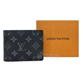 (쇼핑백증정)[LOUIS VUITTON]멀티플 월릿 M61695