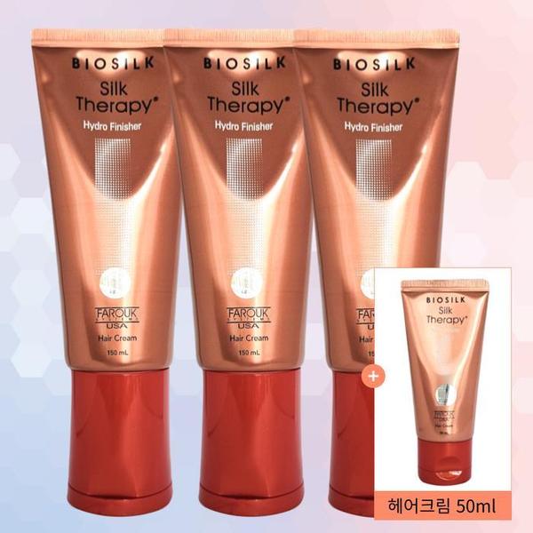 실크테라피 하이드로 피니셔 크림 150mlX3+ 50ml 1개(1)