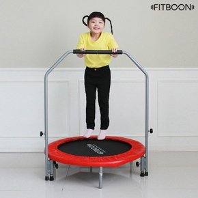 핏분 접이식 트램폴린 밴드형 실내 유아 성인 유산소 점핑보드 운동기구 무소음 100kg