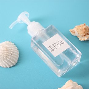 욕실 디스펜서 투명 리필용기 /100ml 공병 펌프용기 (7214274)