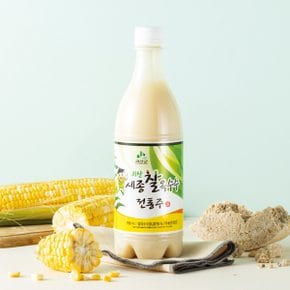 전통주애-조은술세종 찰옥수수 전통주 750ml 6%