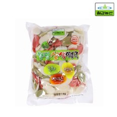 칠갑 웰빙삼색떡국 1kg x10개 한박스