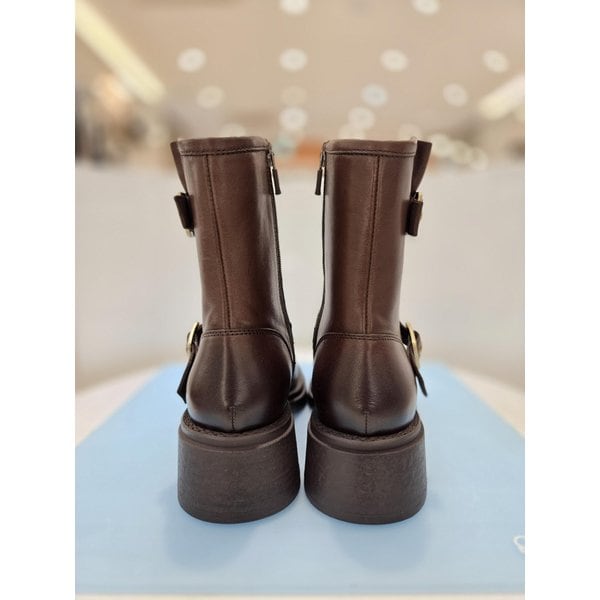 [시흥점] 여성 버클 장식 워커 부츠 (FRB504)