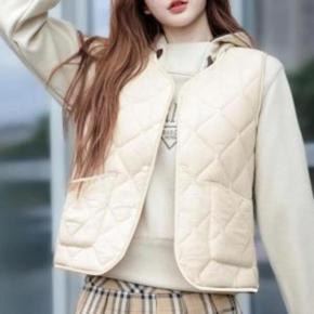 미니멀 디자인 누빔 패딩 조끼 겨울 실내외 데일리