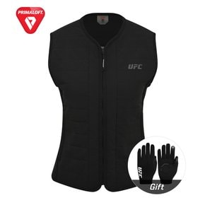 UFC 프로 슬림핏 경량 프리마로프트 베스트(W) 블랙 U2VTU3201BK