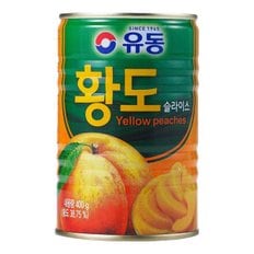 황도 슬라이스 400g