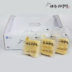 [제주기정떡] 자연발효 건강떡 한라봉(개별포장) 1.9kg / 총 64조각