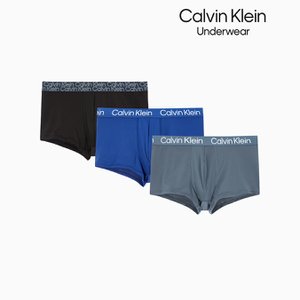 Calvin Klein Underwear 남성 프린티드 버라이어티 마이크로 드로즈 3PK SET(NP2469O-9VI)
