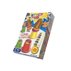 오너클랜 두더지 게임 컵쌓기 보드게임 지능게임 장난감 KC