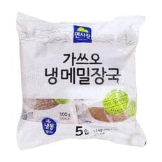  [JHQRSZRH_52EN]면사랑 냉메밀 가쓰오 장국 300Gx5입