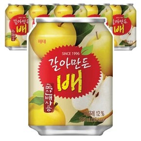 해태음료 갈아만든 배 238ml x 72캔 국산배사용