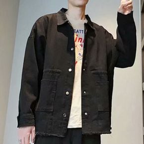 klAren 남성 데일리 트러커 청자켓