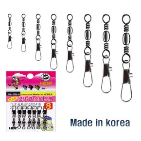 스냅도래 루어 낚시 인터락 핀도래