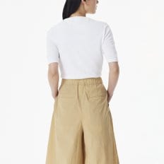 여 사각사각 와이드 큐롯 팬츠(BEIGE / NAVY / BLACK)