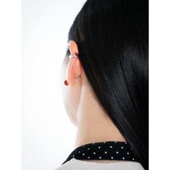 베이크드알래스카 Red Point Ear Cuff