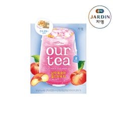 쟈뎅 [신제품] 아워티 납작복숭아 콜드브루티 8P+추가 바닐라 커피 스틱 3p