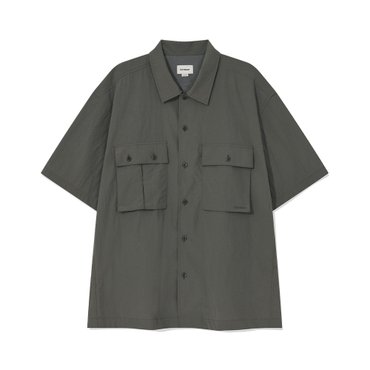 커버낫 나일론 퍼티그 하프 셔츠 세이지 그레이 CO2502SS04SY