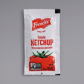프렌치 미니 토마토 케첩 패킷 소포장 9g 1000개