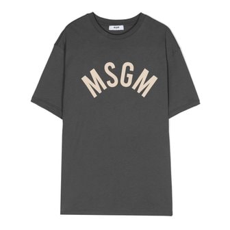 MSGM 24SS 키즈 여성 로고 프린팅 티셔츠 S4MSJBTH265 103