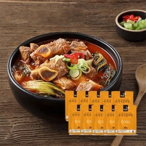 [바른] 소갈비와 우거지의 얼큰담백 우거지갈비탕 500g x 10팩