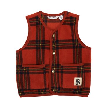 미니로디니 키즈 플리스 조끼 2471013642 RED