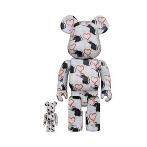 400%+100% BEARBRICK LOVE RAT