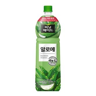  미닛메이드 알로에 1.5L x 4펫 / 주스 과일쥬스