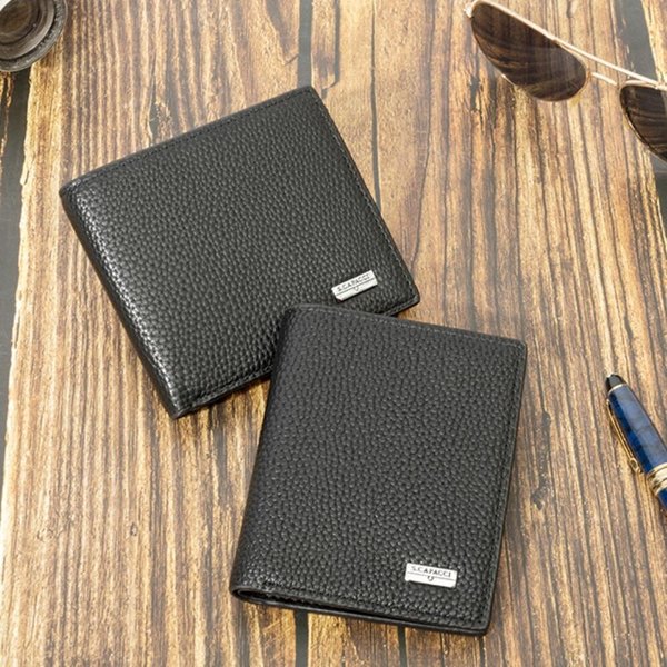 [옷자락] 남자 30대 직장인 탄탄가죽 카드수납 미니 지갑