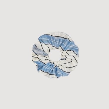 산드로 [25SS 시즌오프 30%] Louise Bourgeois 스파이럴 실크 스크런치 SF25S3FAZYM31