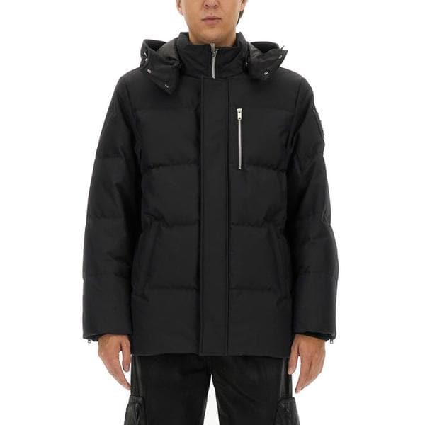 확대된 대표 무스너클 패딩 M34MJ178S1001 BLACK DOM