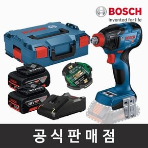 정품 GDX 18V-210 C 충전임팩트드라이버렌치 210Nm 블루투스 5.0Ah세트