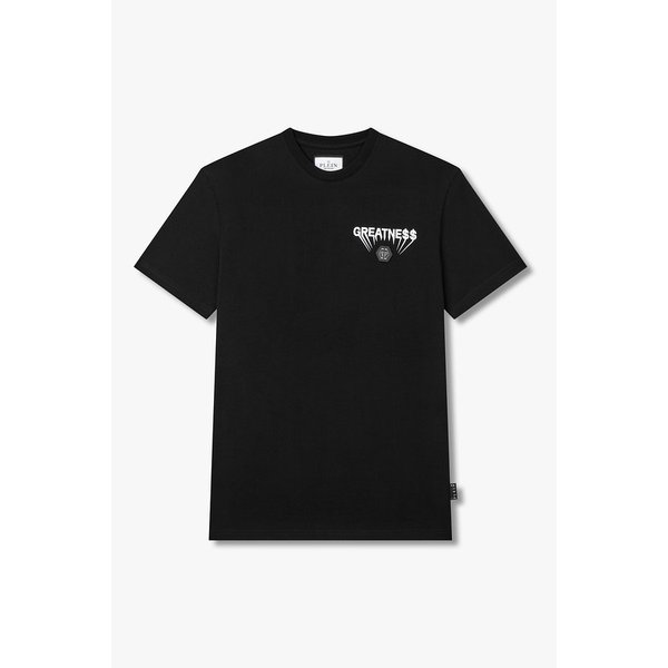 레터링 프린트 라운드넥 티셔츠 8615301115000