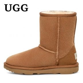 UGG 키즈 여성 클래식 II 체스트넛 1017703K-CHE