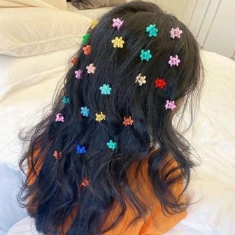 4. 올림머리집게 헤..