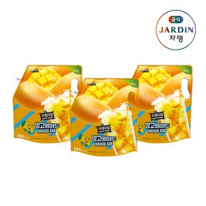까페리얼 망고에이드 1.5L X 3개 (총 4.5L)