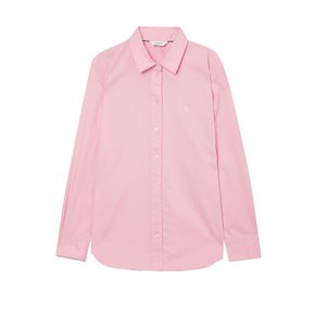 [24SS] [아이코닉] 핑크 레귤러핏 페더 트윌 셔츠 HSSH4AC15P2