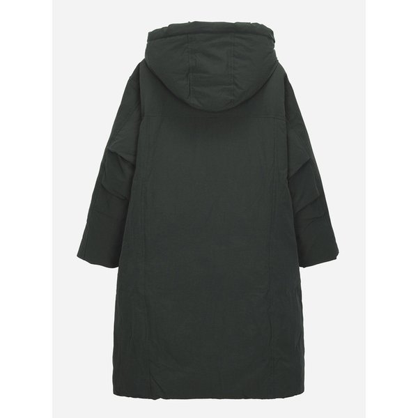 롱기장 토글 덕 다운 점퍼_T258MDJ246W