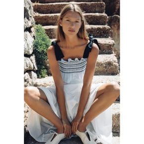 ZARA 자라 우먼 레더 발레 플렛 슈즈 에크루 화이트 5207810002 5207810 1268532
