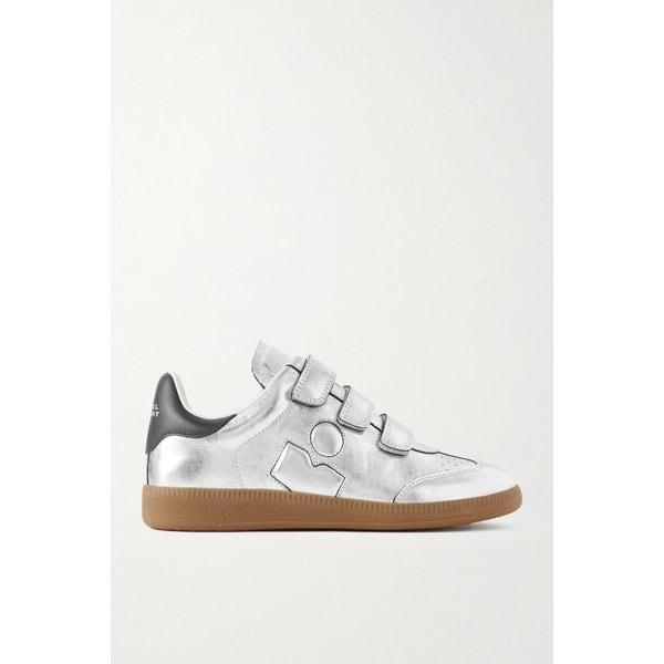 베스 메탈릭 가죽 스니커즈 46376663163015268