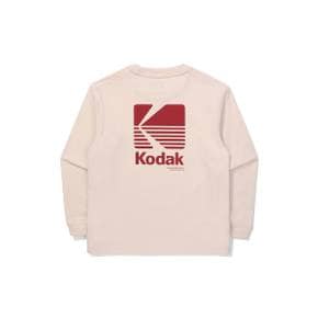 [공식]빅로고 롱 슬리브 티셔츠 키즈 IVORY