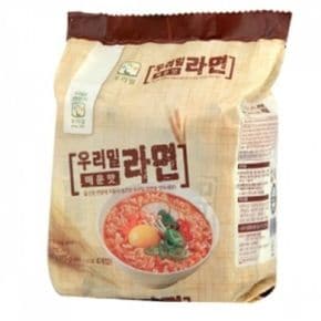 우리밀라면 맛4입번들